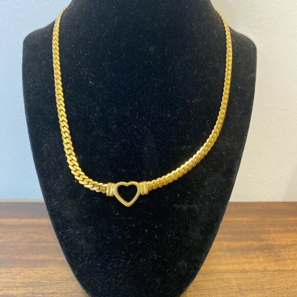 Gold Heart Necklace - Picture 7 of 10